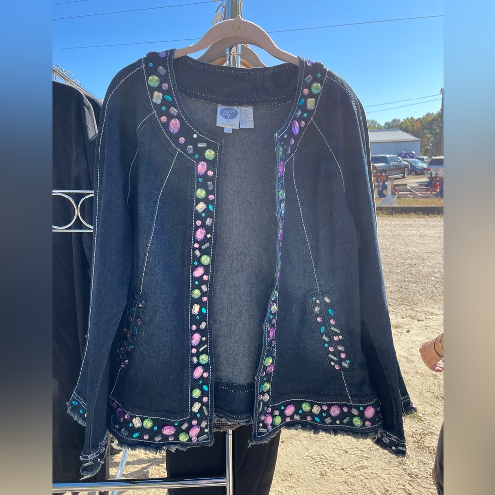 Embellished Jean Jacket